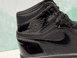 N370O Air Jordan 1 Retro High OG BG JORDAN 1 PIEL NEGRO ROJO SUELA ROJA - Calzado de mujer y hombre