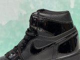 N370O Air Jordan 1 Retro High OG BG JORDAN 1 PIEL NEGRO ROJO SUELA ROJA - Calzado de mujer y hombre