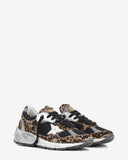 Golden Goose Femme Sneakers Running Dad – Leo Black - Calzado de mujer y hombre