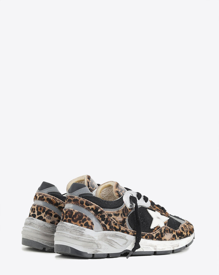 Golden Goose Femme Sneakers Running Dad – Leo Black - Calzado de mujer y hombre