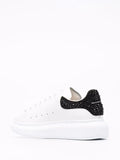 Alexander McQueen blanco brillos negro