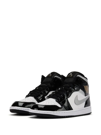 Jordan tenis Jordan 1 Mid SE negro plata