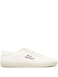 Saint Laurent Court Classic SL/06 Embroidered Canvas Sneakers - Calzado de mujer y hombre