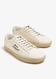 Saint Laurent Court Classic SL/06 Embroidered Canvas Sneakers - Calzado de mujer y hombre