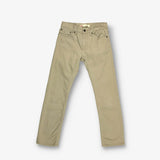 N374O Vintage Levi's 511 Slim Fit Boyfriend Jeans Beige hombre - Calzado de mujer y hombre