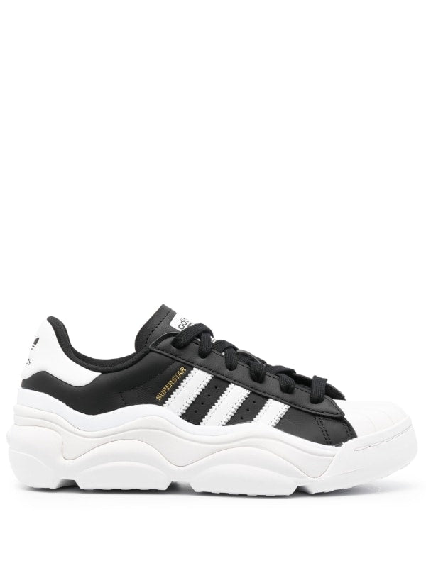 adidas Superstar chunky-sole leather sneakers