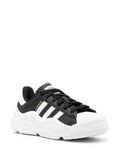 adidas Superstar chunky-sole leather sneakers