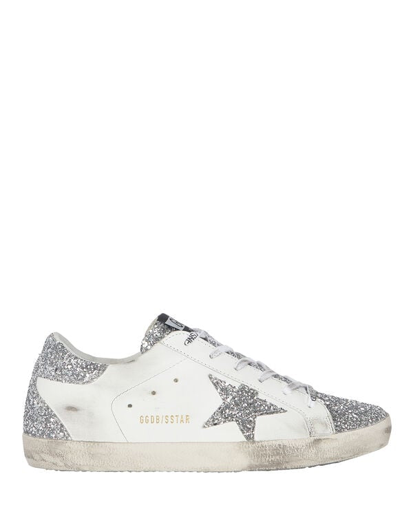 GOLDEN GOOSE Super-star White Gray