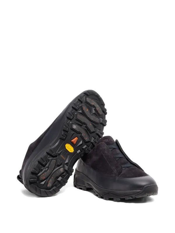 Zegna tenis Triple Stitch™ Monte de piel y gamuza - Calzado de mujer y hombre
