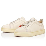 Christian Louboutin Adolon Junior Sneakers - Coated canva - Natural