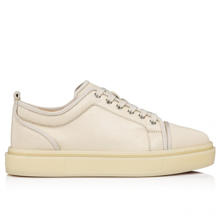 Christian Louboutin Adolon Junior Sneakers - Coated canva - Natural
