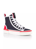 Christian Louboutin Pedro Canvas High-Top Sneakers