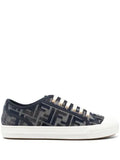 Fendi Domino Low Top Denim Ff Blue Sneaker - Calzado de mujer y hombre