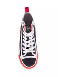 Christian Louboutin Pedro Canvas High-Top Sneakers