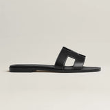 Hermes Sandalias Oran negro