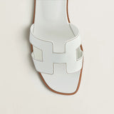 Hermes Sandalias Oran Blanco