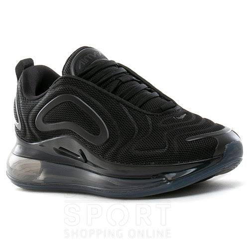 Air Max 720 negro suela azul - Calzado de mujer y hombre