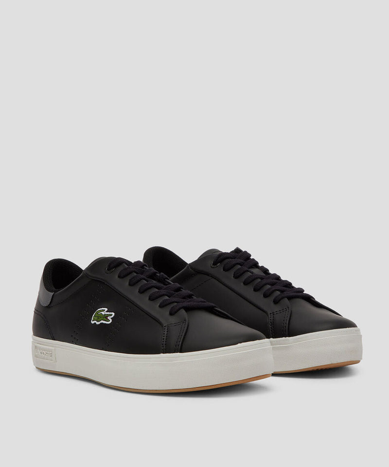 LACOSTE Tenis casuales con plataforma Powercourt en piel Hombre genuino - Calzado de mujer y hombre