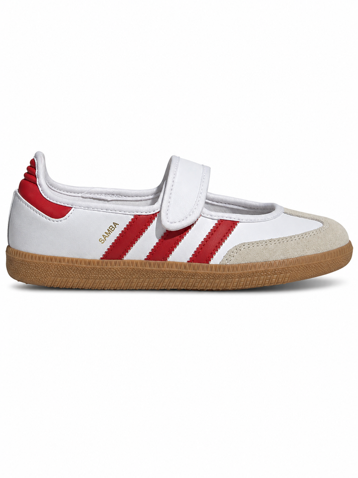 Adidas tenis Samba Jane OG blanco, rojo - Calzado de mujer y hombre