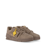 Tenis LV Trainer piel de becerro nobuk