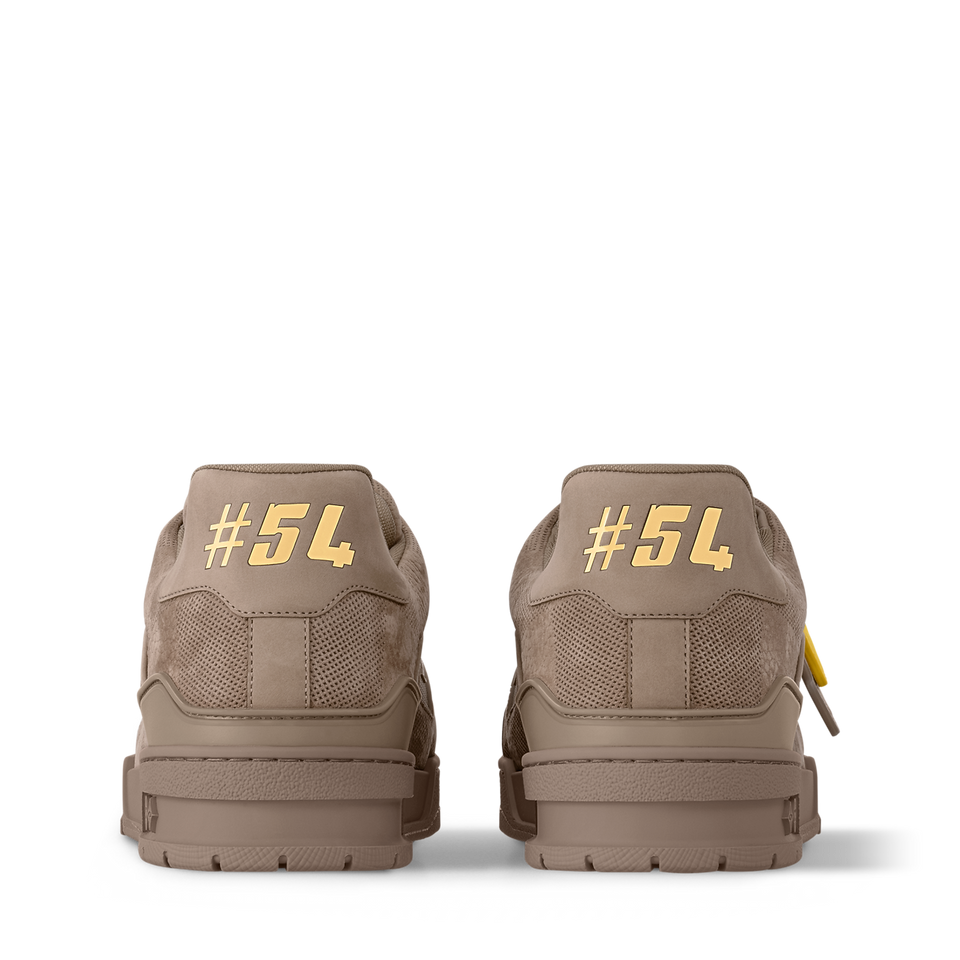 Tenis LV Trainer piel de becerro nobuk