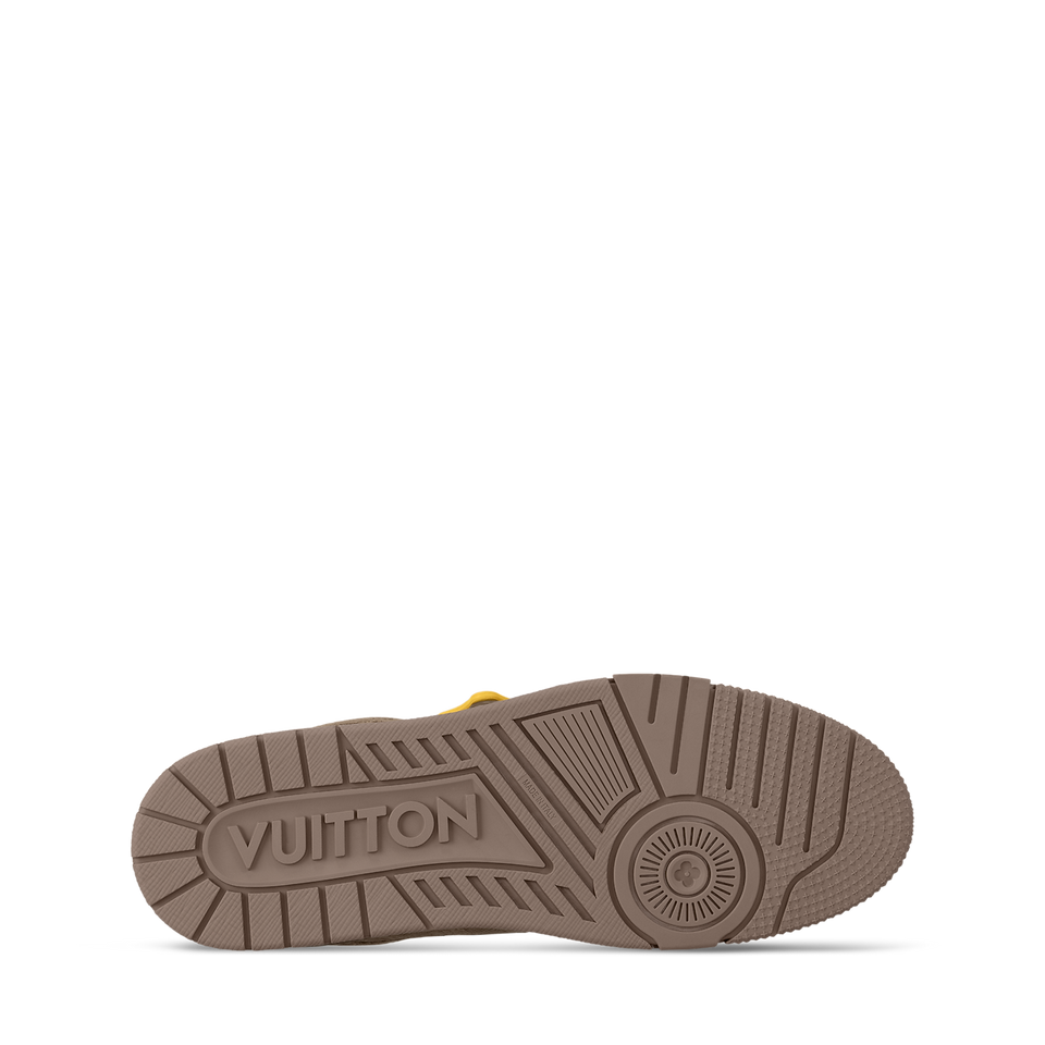 Tenis LV Trainer piel de becerro nobuk