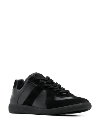 Maison Margiela panelled sneakers negro total - Calzado de mujer y hombre