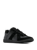 Maison Margiela panelled sneakers negro total - Calzado de mujer y hombre