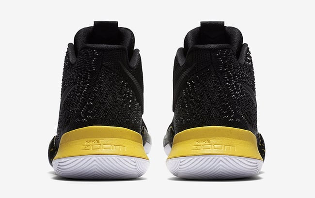 Nike Kyrie 3 Black Yellow tenis de baloncesto - Calzado de mujer y hombre