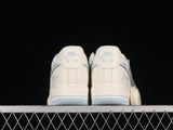 Nike Air Force 1 07 Low Keep Fresh Beige Blue Silver Azul Plata