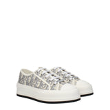 Christian Dior Sneakers Women Fabric Beige/Stone