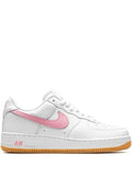 Nike Air force 1 blanco Rosa suela de goma