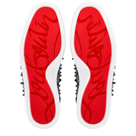 Christian Louboutin LOUIS JUNIOR PIK PIK STRASS ORLATO FLAT