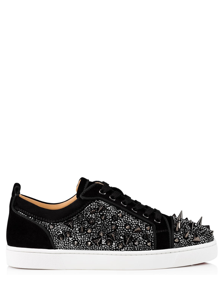 Christian Louboutin LOUIS JUNIOR PIK PIK STRASS ORLATO FLAT
