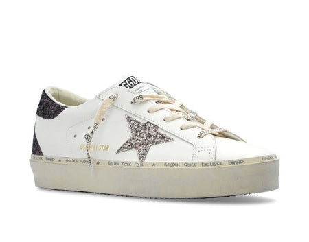Golden Goose Hi Star Sneaker White, Purple NIB Auth