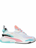 Tenis Puma Rs system de mujer blanco azul rosa - Calzado de mujer y hombre