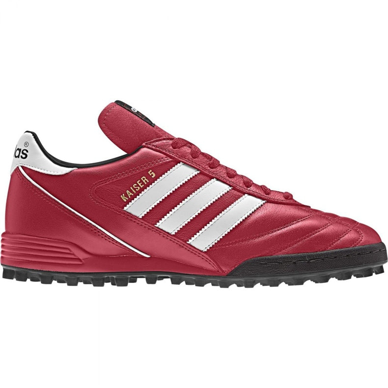 Adidas Kaiser 5 Team Tf B24026 football boots red red Tenis de Futbol piel genuina