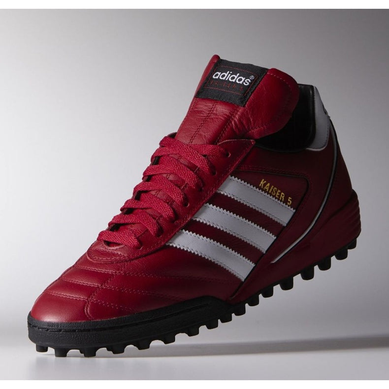 Adidas Kaiser 5 Team Tf B24026 football boots red red Tenis de Futbol piel genuina