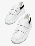 Alexander McQueen Kids Oversized touch-strap sneakers