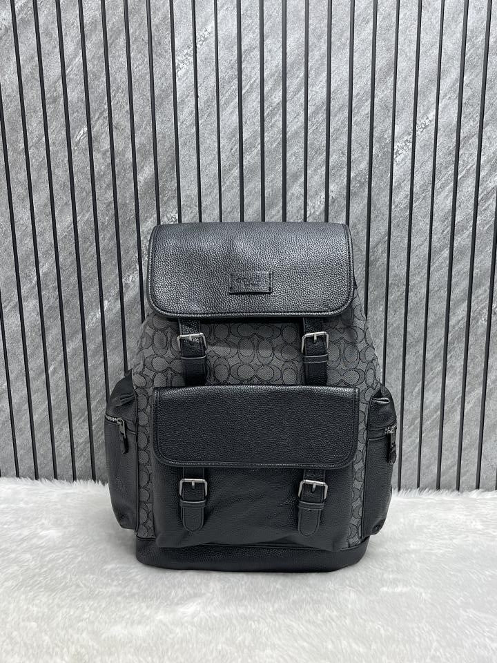 Mochila, backpack negra Coach