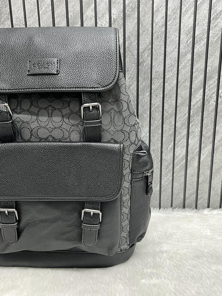Mochila, backpack negra Coach