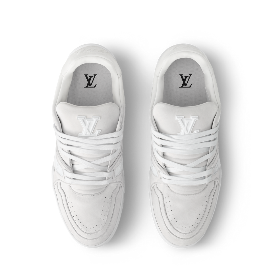 LV Trainer Distressed Sneaker Louis Vuitton