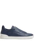 Zegna tenis Tripe Stitch Navy Marino Blanco - Calzado de mujer y hombre