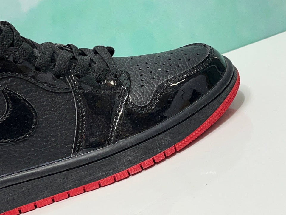 Kids tenis Jordan 1 charol rojo - Calzado de mujer y hombre