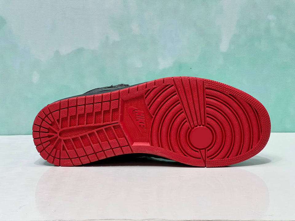 Kids tenis Jordan 1 charol rojo - Calzado de mujer y hombre