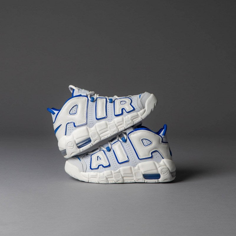 Kids uptempo blanco azul - Calzado de mujer y hombre