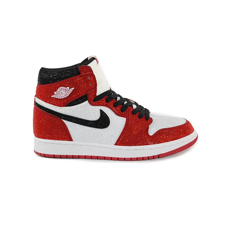 Air Jordan 1 cristales Swarovski - Calzado de mujer y hombre
