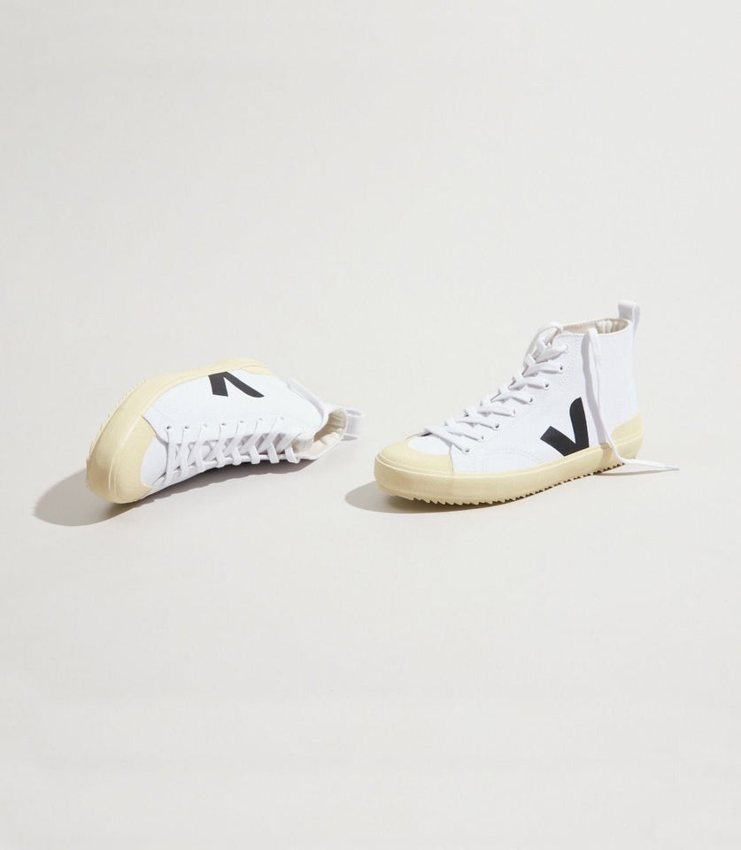 NOVA HT CANVAS WHITE BLACK BUTTER SOLE - Calzado de mujer y hombre