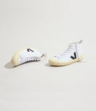 NOVA HT CANVAS WHITE BLACK BUTTER SOLE - Calzado de mujer y hombre