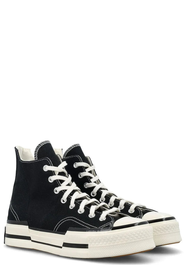 N373O Converse Converse Chuck 70 Plus Egret zapatillas altas con cordones - Calzado de mujer y hombre